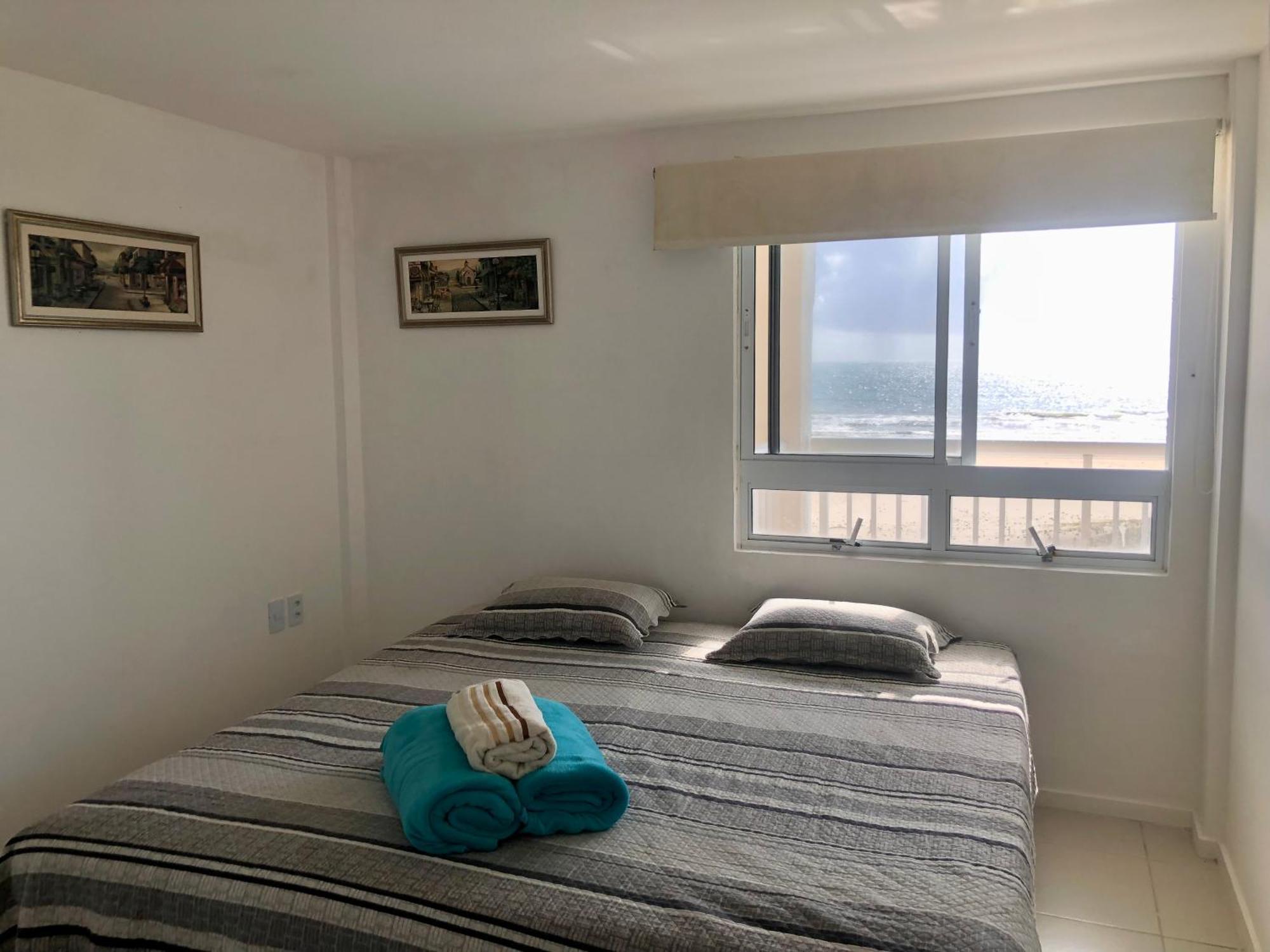 Apartamento Vista Total Do Mar Uma Cobertura A 400M Do Beach Park No Porto Das Dunas Aquiraz Condominio Terramaris Piscina Ampla Parque Infantil Sauna Estacionamento Privado Eksteriør billede