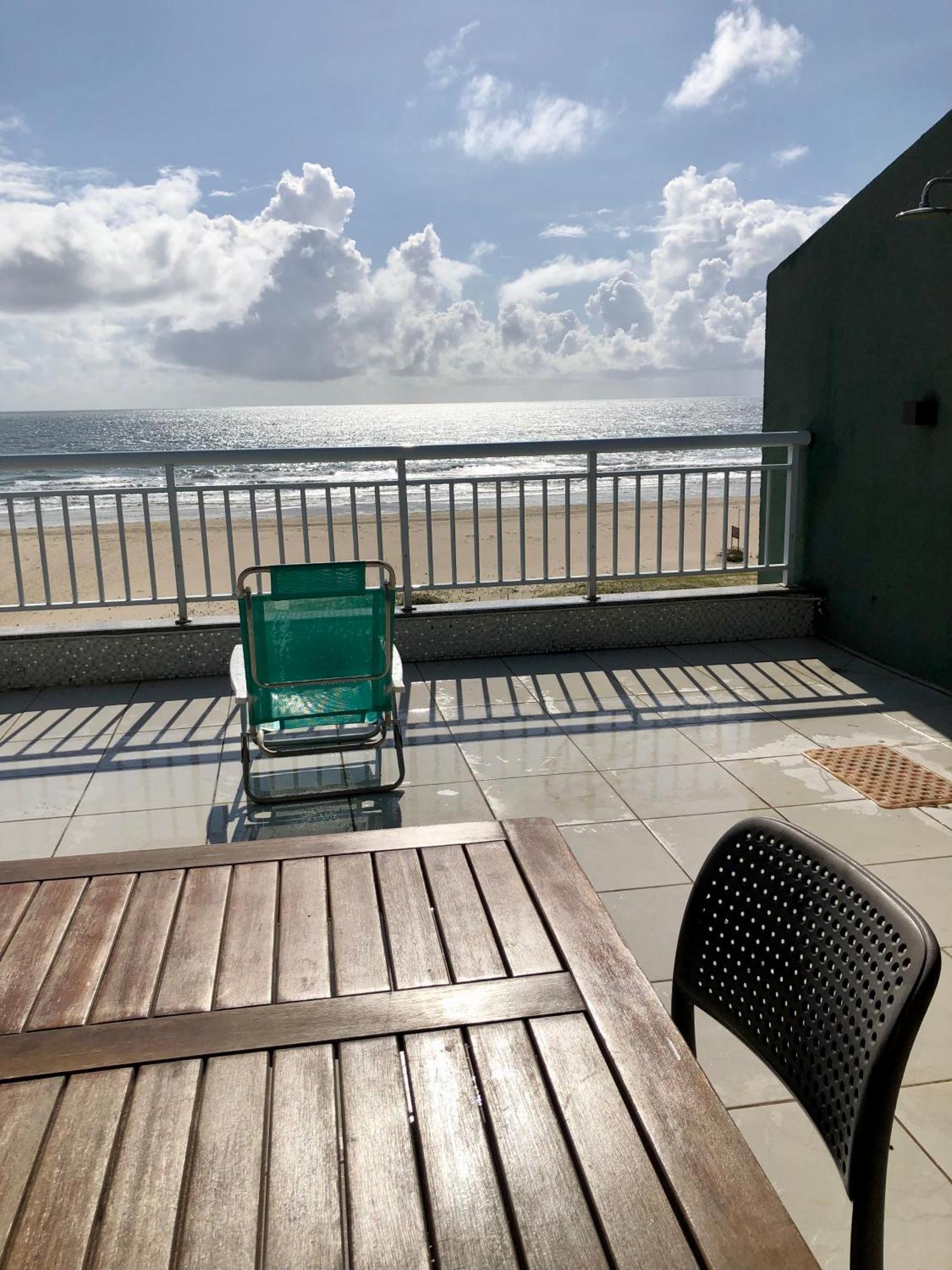 Apartamento Vista Total Do Mar Uma Cobertura A 400M Do Beach Park No Porto Das Dunas Aquiraz Condominio Terramaris Piscina Ampla Parque Infantil Sauna Estacionamento Privado Eksteriør billede