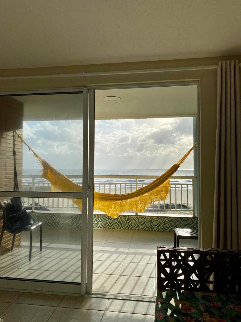 Apartamento Vista Total Do Mar Uma Cobertura A 400M Do Beach Park No Porto Das Dunas Aquiraz Condominio Terramaris Piscina Ampla Parque Infantil Sauna Estacionamento Privado Eksteriør billede