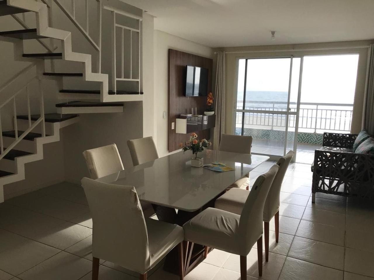 Apartamento Vista Total Do Mar Uma Cobertura A 400M Do Beach Park No Porto Das Dunas Aquiraz Condominio Terramaris Piscina Ampla Parque Infantil Sauna Estacionamento Privado Eksteriør billede