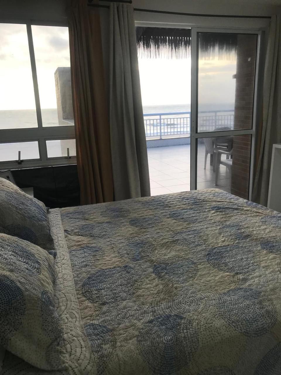 Apartamento Vista Total Do Mar Uma Cobertura A 400M Do Beach Park No Porto Das Dunas Aquiraz Condominio Terramaris Piscina Ampla Parque Infantil Sauna Estacionamento Privado Eksteriør billede